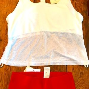 20-21 NWT Fabletics Legging & Crop tank Bundle